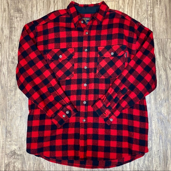 Woolrich Other - Vintage Woolrich Flannel Shirt Jacket BuffaloPlaid